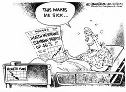 HEALTH INS CO PROFITS by Dave Granlund