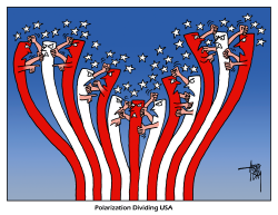 Polarization in USA by Arend Van Dam