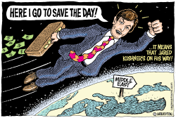 JARED KUSHNER BROKERS MIDEAST PEACE by Monte Wolverton