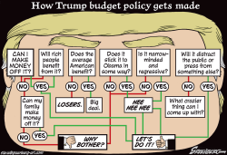 BUDGET POLICY CHART by Steve Greenberg