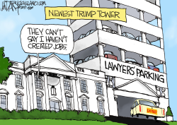 WHITE HOUSE LAWYERS UP by Jeff Darcy