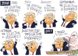 RIGGED ELECTION by Pat Bagley