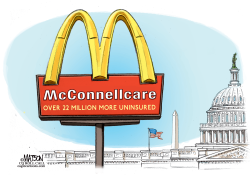 MCCONNELLCARE WOULD LEAVE 22 MILLION MORE UNINSURED by RJ Matson