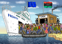 FRONTEX HELPS ISIL by Marian Kamensky