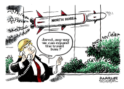 TRUMP AND NORTH KOREA NUKES by Jimmy Margulies