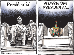 MODERN DAY PRESIDENT by Kevin Siers