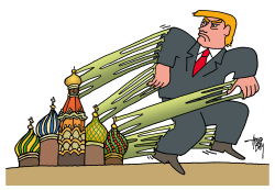 TRUMP AND THE RUSSIANS by Arend Van Dam