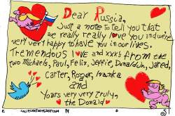 RUSSIAN LOVE NOTE by Randall Enos