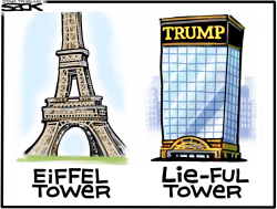 TOWER OF LIES by Steve Sack