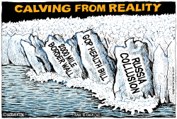 CALVING FROM REALITY by Monte Wolverton