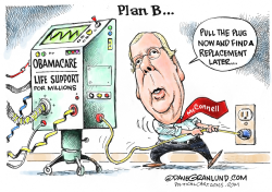 OBAMACARE REPEAL PLAN B  by Dave Granlund