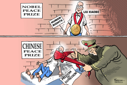 CHINESE PRIZE FOR LIU by Paresh Nath