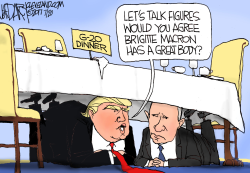 TRUMP AND PUTIN DINNER MEETING by Jeff Darcy