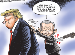 SCRATCH HIS BACK by Kevin Siers