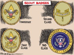 SCOUT BADGES by Kevin Siers