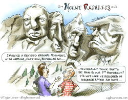 RUSHMORE REVISITED -  by Taylor Jones