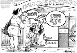 MISSOURI CHID CARE ASSISTANCE CUT-OFF by R.J. Matson