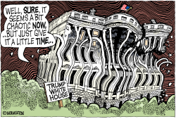 WHITE HOUSE IN CHAOS by Wolverton