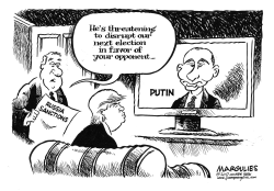 TRUMP, RUSSIA SANCTIONS AND PUTIN by Jimmy Margulies