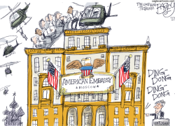 MOSCOW EMBASSY by Pat Bagley