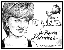 DIANA ANNIVERSARY TRIBUTE by Dave Granlund