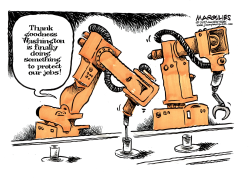 ROBOTS IN THE WORKFORCE COLOR by Jimmy Margulies