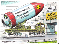 NORTH KOREA AND UN SANCTIONS  by Dave Granlund