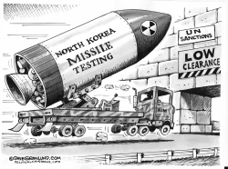 NORTH KOREA AND UN SANCTIONS by Dave Granlund