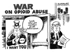 Trump, Chrisite and Opioid Crisis by Jimmy Margulies