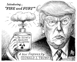 FIRE AND FURY by Adam Zyglis