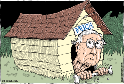 MCCONNELL IN DOGHOUSE by Monte Wolverton