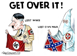 NEO-NAZIS AND KKK LOSERS  by Dave Granlund