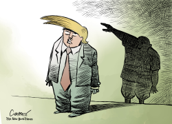 IN TRUMP’S SHADOW by Patrick Chappatte