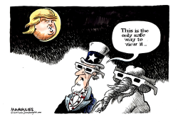 TRUMP ECLIPSE  by Jimmy Margulies