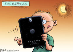 TOTAL ECLIPSE by Nate Beeler