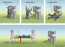 LOVE HATE RELATIONSHIP by Marian Kamensky