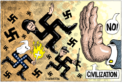 JUST SAY NO TO WHITE SUPREMACY by Monte Wolverton