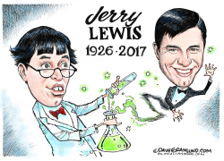 JERRY LEWIS TRIBUTE  by Dave Granlund