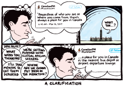 CLARIFICATION FROM JUSTIN TRUDEAU by Ingrid Rice