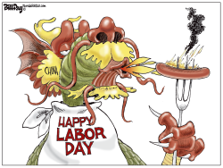 HAPPY LABOR DAY by Bill Day
