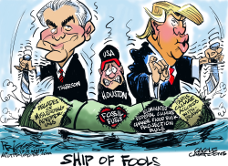 SHIP OF FOOLS by Milt Priggee
