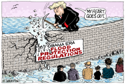 TRUMP DEMOLISHES FLOOD PROTECTION RULES by Wolverton