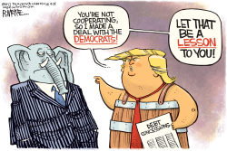 TRUMP LESSON by Rick McKee