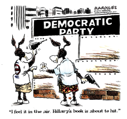 HILLARY'S BOOK  by Jimmy Margulies