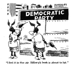 HILLARY'S BOOK by Jimmy Margulies