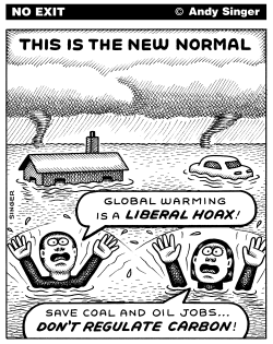 THE NEW NORMAL WITH CLIMATE CHANGE by Andy Singer