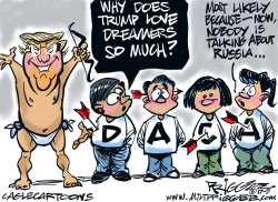 DACA MEANS RUSSIA by Milt Priggee