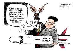 TRUMP AND NORTH KOREA  by Jimmy Margulies