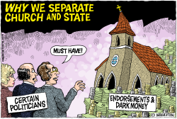 SEPARATION OF CHURCH AND STATE by Monte Wolverton