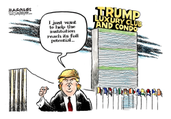 TRUMP AT THE UN by Jimmy Margulies